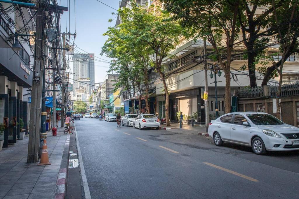 Silom yakınında 45 m2 stüdyo Daire, 1 banyolu Bangkok Dış mekan fotoğraf