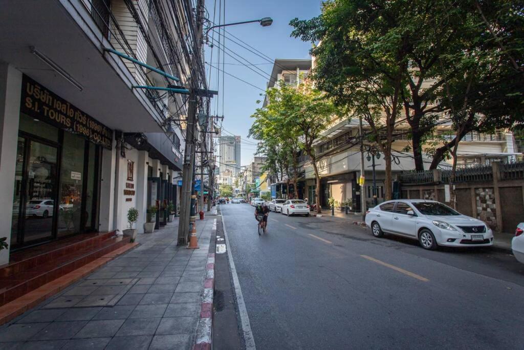 Silom yakınında 45 m2 stüdyo Daire, 1 banyolu Bangkok Dış mekan fotoğraf